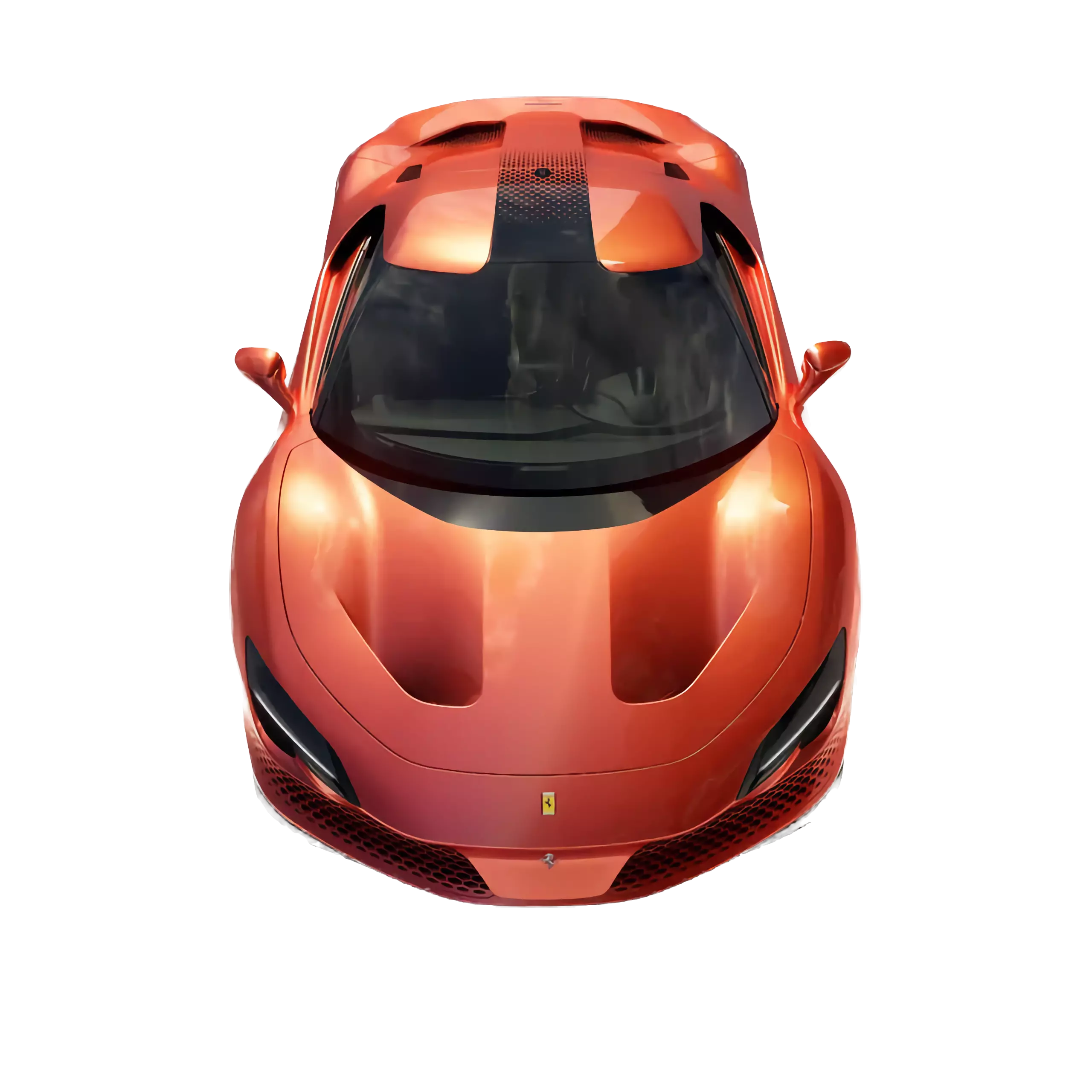 A cartoonish Ferrari as the Garage Italia Customs case study header image