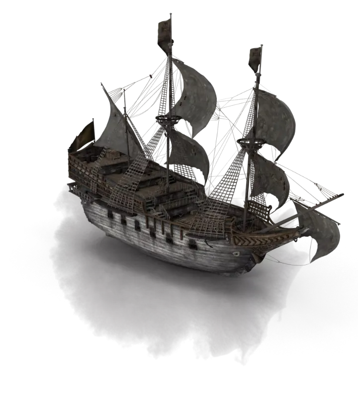 A pirate ship as the Attack Surface quickcard header image