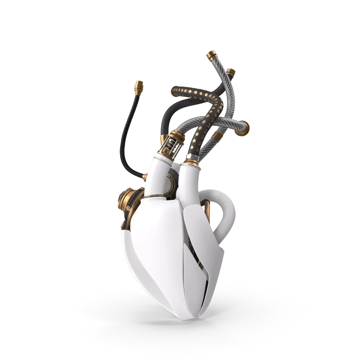 A bionic heart as the Digitalization quickcard header image