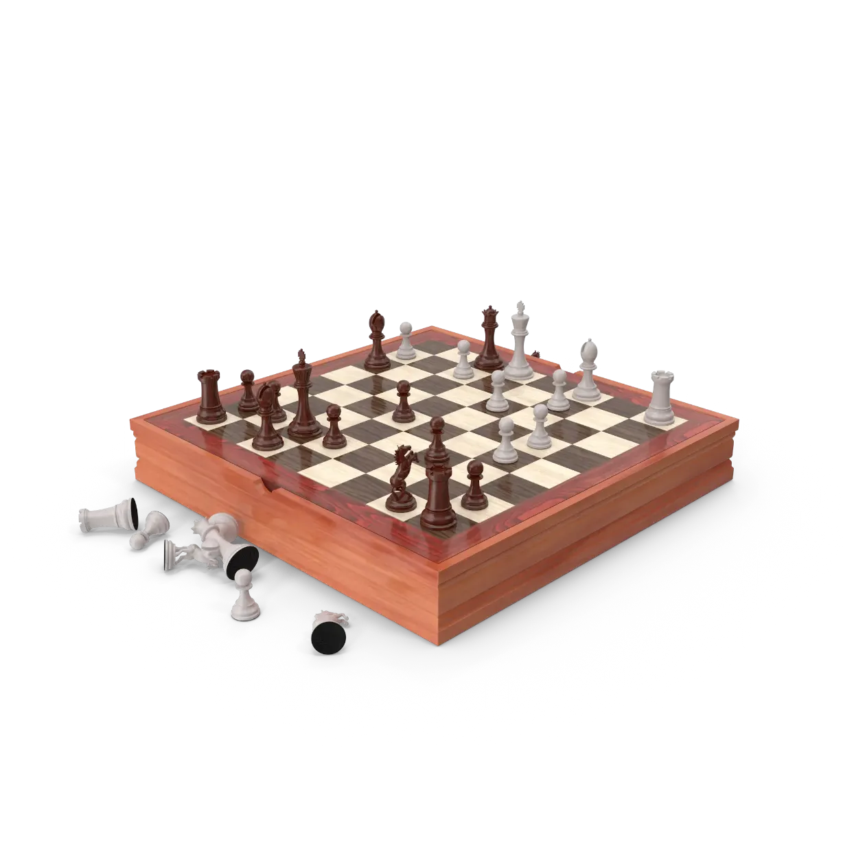 A chessboard as the Innovator's Dilemma quickcard header image