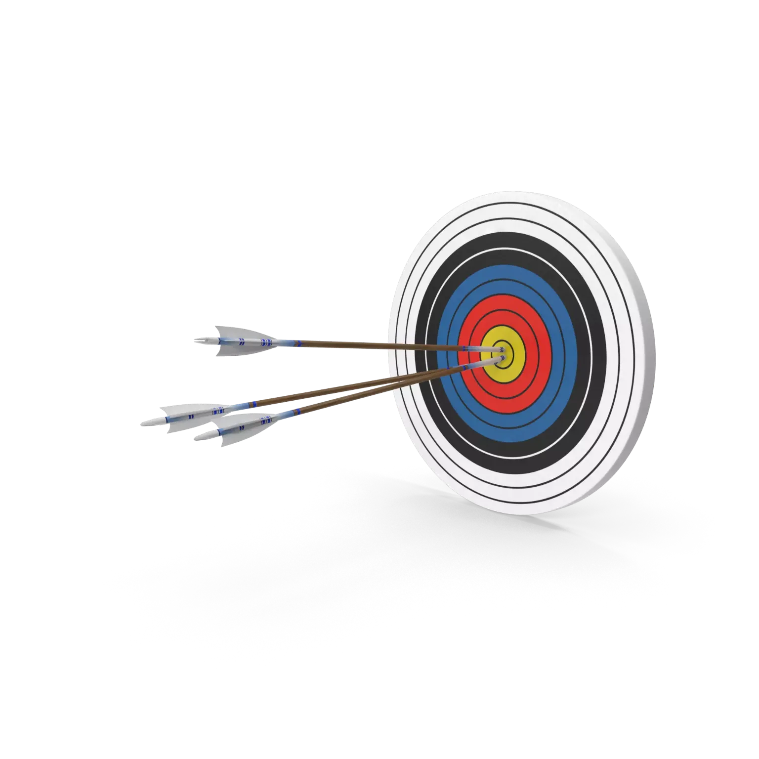 A target with some arrows as the OKRs quickcard header image