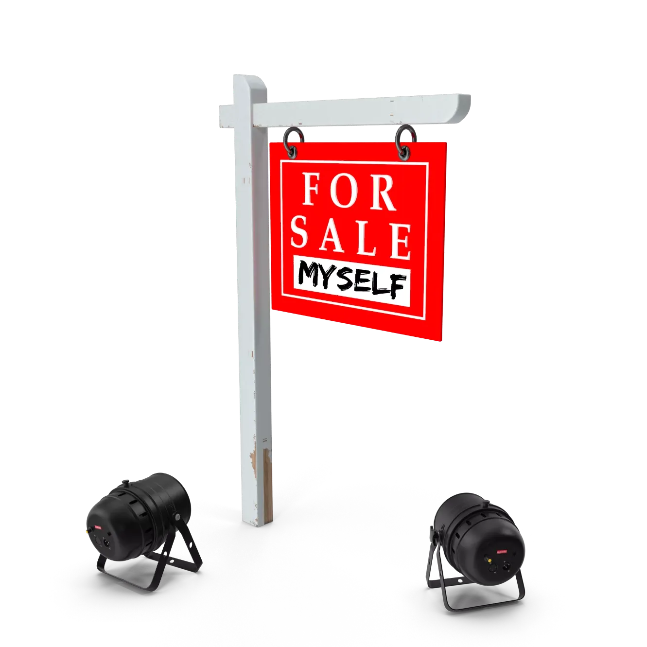 A lighted sales sign as the Personal Braning Canvas tool header image